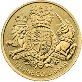 2020 Royal Arms Gold 1oz Reverse 2020 Royal Arms Gold 1oz Reverse