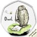 2021 Fifty Pence Winnie Owl Silver Reverse RM