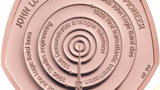 2021 Gold Proof 50p John Logie Baird Reverse 2021 Gold Proof 50p John Logie Baird Reverse