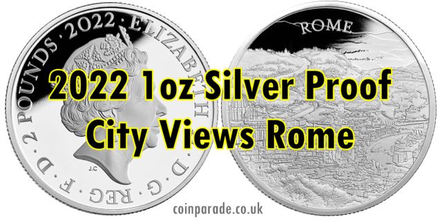 2022 1oz Silver Proof City Views Rome 2022 1oz Silver Proof City Views Rome