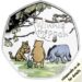 2022 50 Pence Coin Winnie the Pooh and Friends Silver Proof Reverse RM