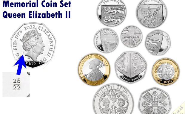2022 UK Silver Proof Memorial Coin Set 2022 UK Silver Proof Memorial Coin Set
