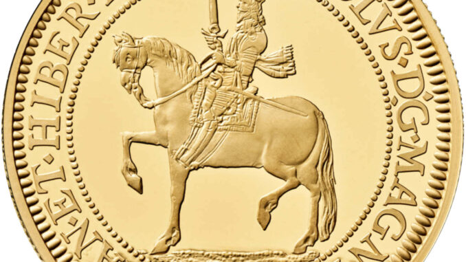 2023 British Monarchs King Charles I 1oz Gold Proof Reverse