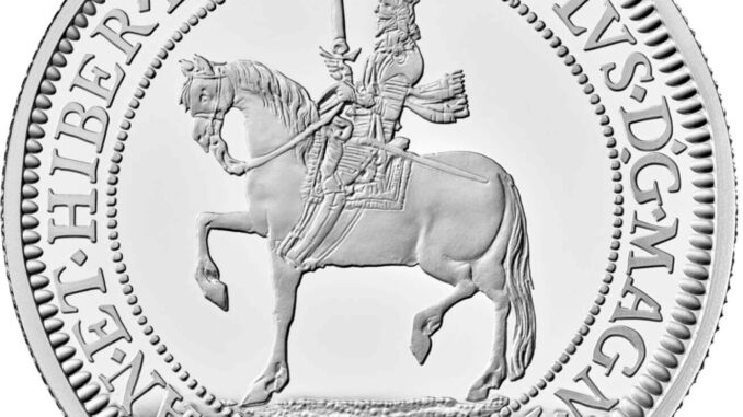 2023 British Monarchs King Charles I 1oz Silver Proof Reverse