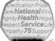 2023 Fifty Pence NHS 75 Years Charles III Reverse