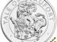 2023 Five Pounds Royal Tudor Beasts BU Yale of Beaufort Reverse