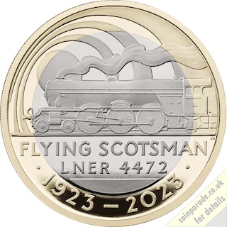 2023 Two Pound Flying Scotsman BU Reverse 2023 Two Pound Flying Scotsman BU Reverse