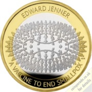 2023 Two Pounds Edward Jenner 1oz Silver Proof Reverse RM 2023 Two Pounds Edward Jenner 1oz Silver Proof Reverse RM