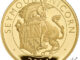 2024 1oz Gold Proof Tudor Beasts BU Seymour Unicorn Reverse