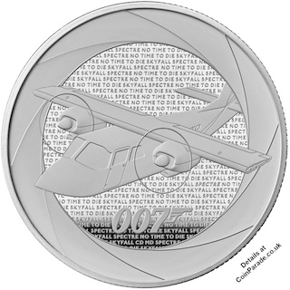 2024 1oz Silver Proof Bond Films of the 2010s Reverse 2024 1oz Silver Proof Bond Films of the 2010s Reverse