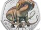 2024 Diplodocus 50p BU Colour Charles III Reverse