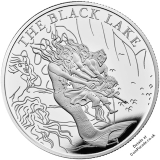 2024 Harry Potter Black Lake 1oz Silver 2024 Harry Potter Black Lake 1oz Silver