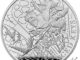 2024 Harry Potter Winged Keys 1oz Silver Proof Reverse