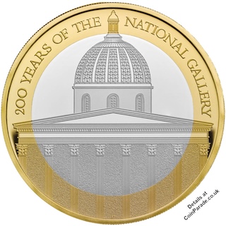 2024 National Gallery Two Pound Reverse 2024 National Gallery Two Pound Reverse