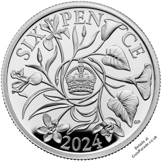 2024 Silver Sixpence Reverse RM 2024 Silver Sixpence Reverse RM