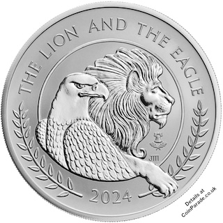 2024 Two Pounds Lion and Eagle Reverse RM 2024 Two Pounds Lion and Eagle Reverse RM