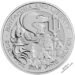 2025 Britannia and Liberty 1oz Silver Bullion Reverse RM