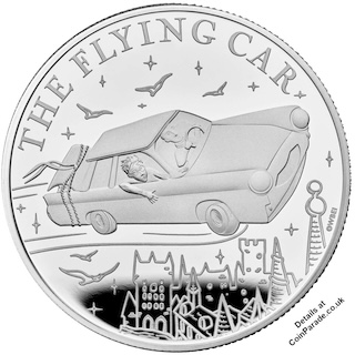 2025 Flying Car 1oz Silver Reverse RM 2025 Flying Car 1oz Silver Reverse RM