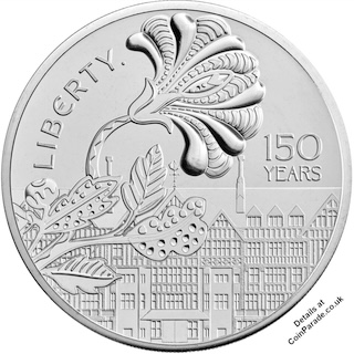 2025 Liberty £5 BU Reverse RM