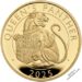 2025 Queens Panther 1oz Gold Proof Reverse RM