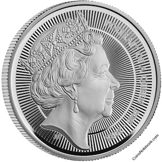 2026 The Fifth Effigy Five Pounds Silver Reverse RM