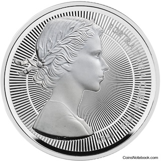 2026 The First Effigy Five Pounds Silver Portraits Reverse RM