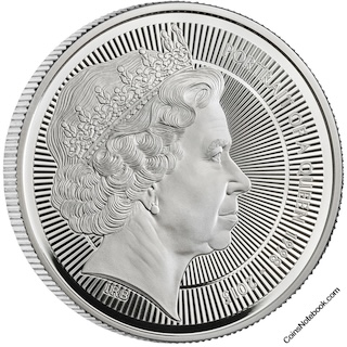 2026 The Fourth Effigy Five Pounds Silver Reverse RM