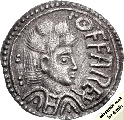 785-792 Penny Offa Obverse