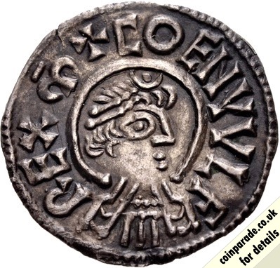 810-821 Penny Coenwulf Canterbury Mint Obverse 810-821 Penny Coenwulf Canterbury Mint Obverse