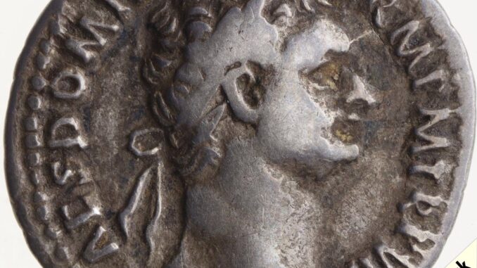 90AD Denarius Emperor Domitian Obverse 90AD Denarius Emperor Domitian Obverse