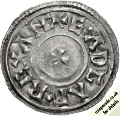 964 Eadgar - Edgar the Peaceful - Penny Obverse 964 Eadgar - Edgar the Peaceful - Penny Obverse