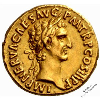 97AD Gold Aureus Nerva Concordia Exercituum Obverse 97AD Gold Aureus Nerva Concordia Exercituum Obverse