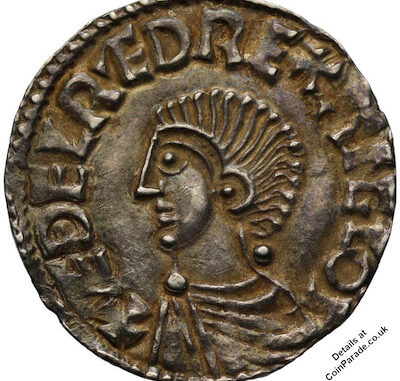 997-1003 Penny AEthelred II London 1151 Obverse 997-1003 Penny AEthelred II London 1151 Obverse
