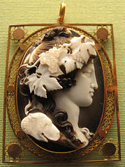 A cameo by Benedetto Pistrucci