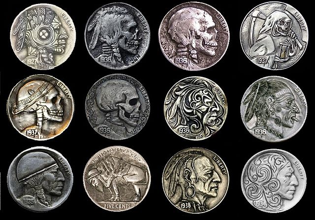 Buffalo Hobo Nickels attrib-Danthoms