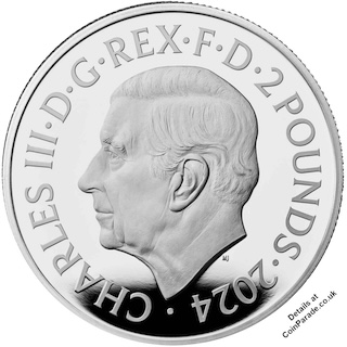 List of Charles III Silver Britannias