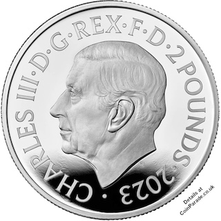 List of Charles III Two Pound Coins