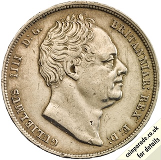 List of William IV Halfcrowns List of William IV Halfcrowns