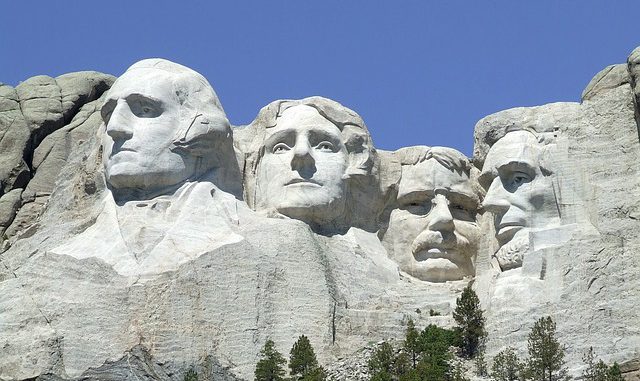 Mount Rushmore USA Presidents