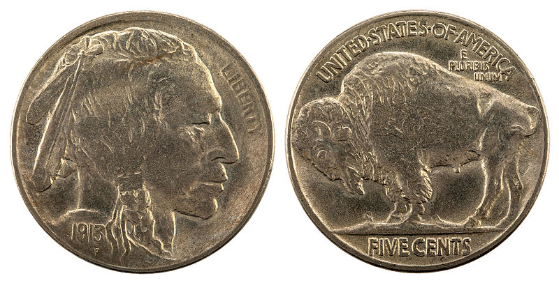 Type II Buffalo Nickel