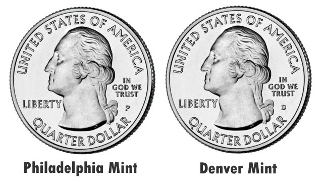 quartersPD USA Quarters MIntMarks
